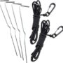 Airblown Black Cat – 4′ x 3′
